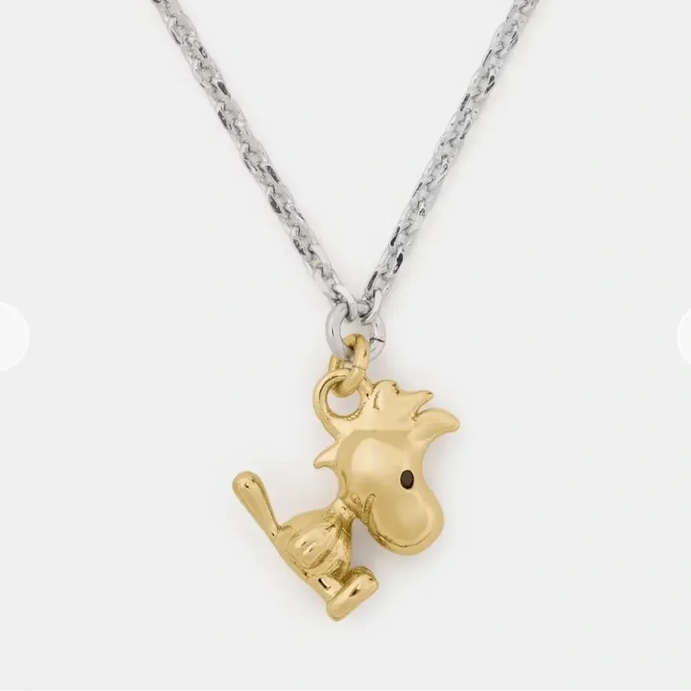 Kate Spade Mismatched Gold Silver Scottie Dog Pendant Charm Necklace